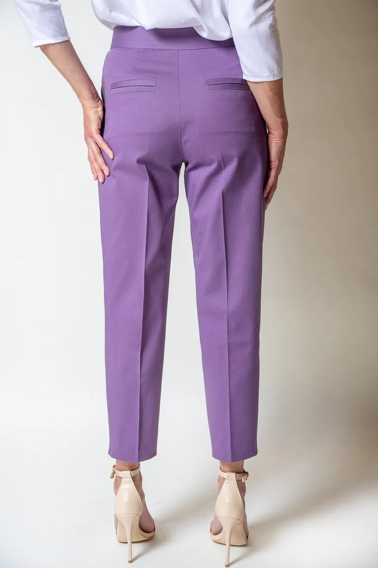 Mauve Cotton Pants