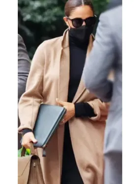 Max Mara Meghan Markle brown coat