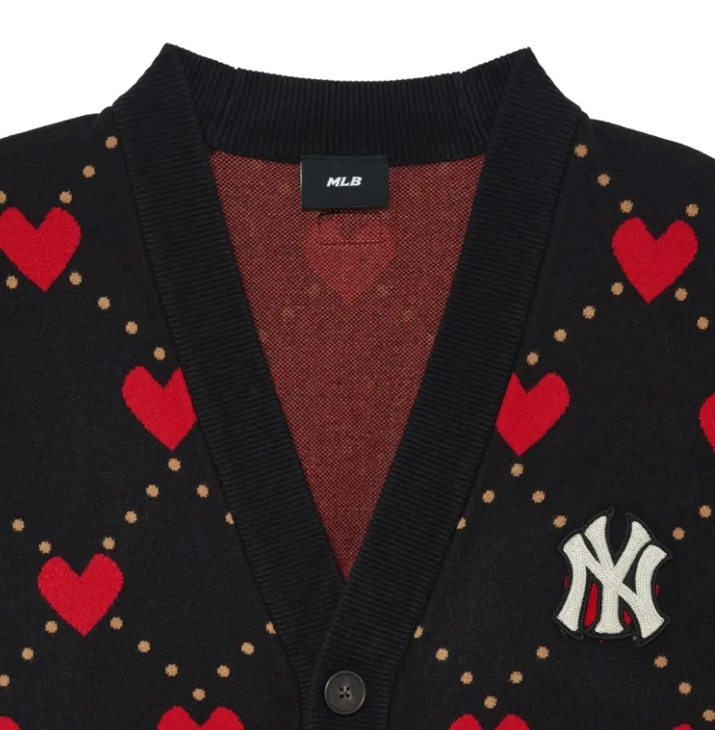 MLB Korea Casual Street Style Logo Cardigans