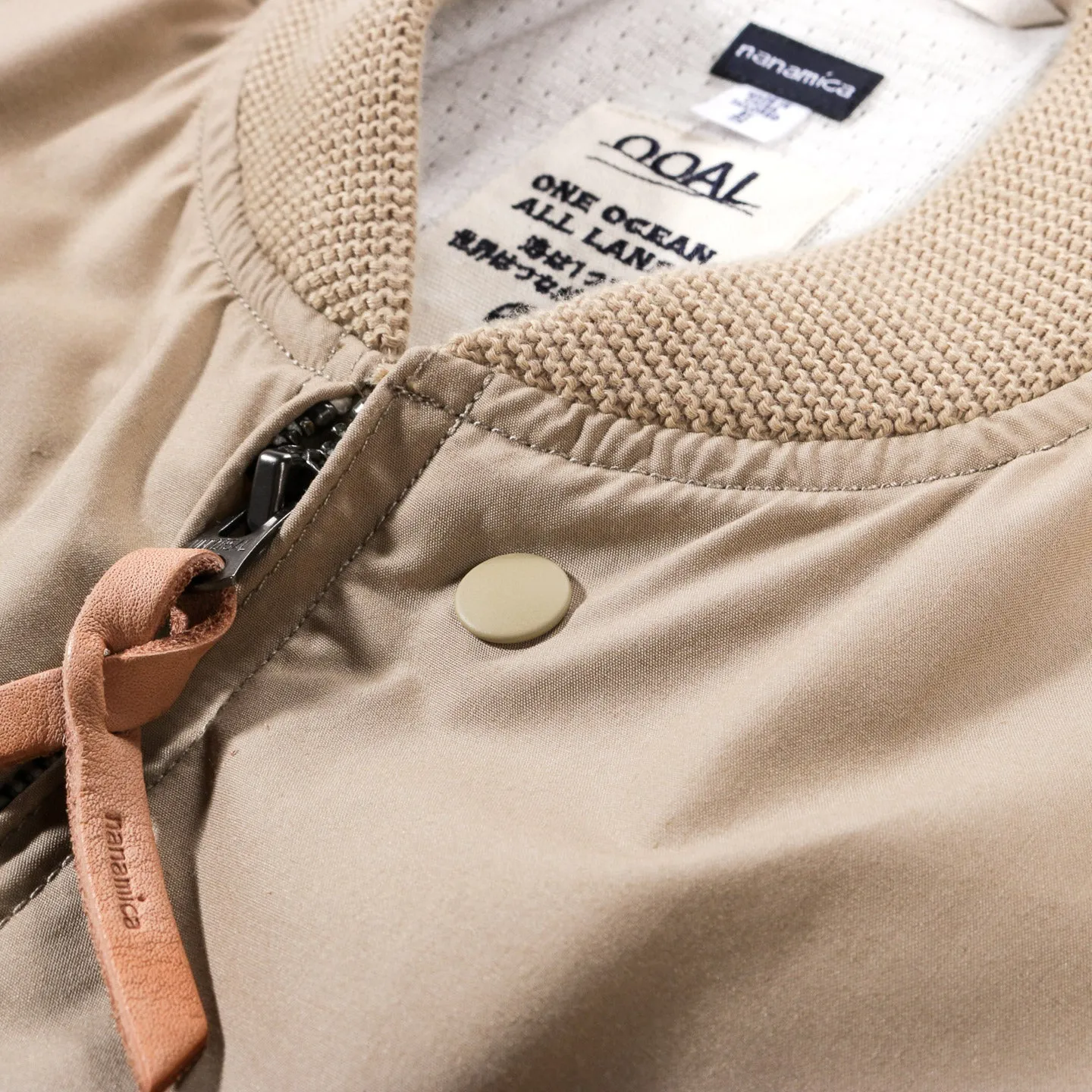 NANAMICA CADET JACKET SAND BEIGE