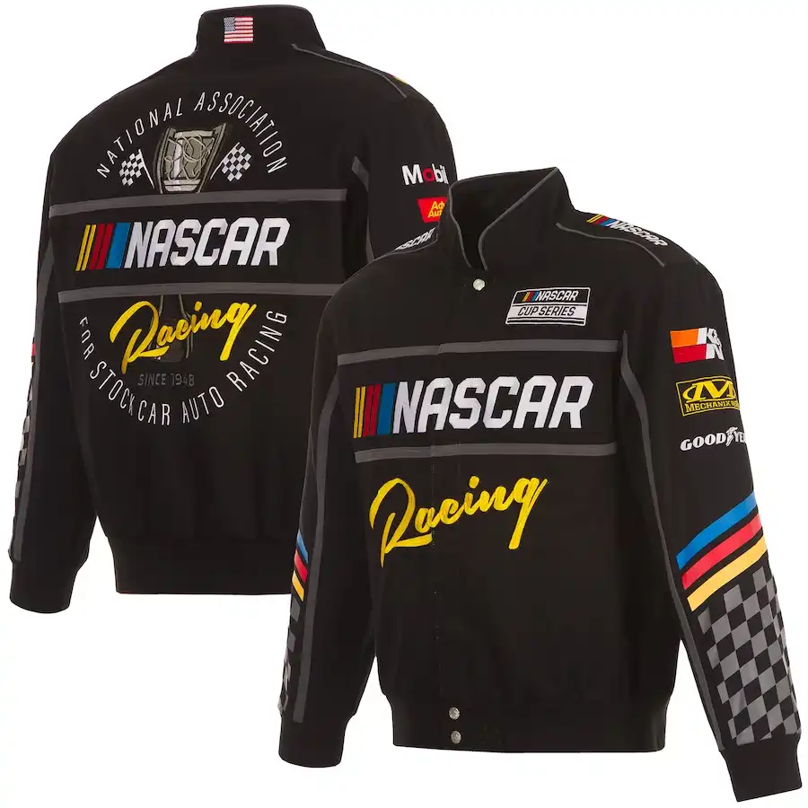 Nascar Black Twill Driver Uniform Jacket