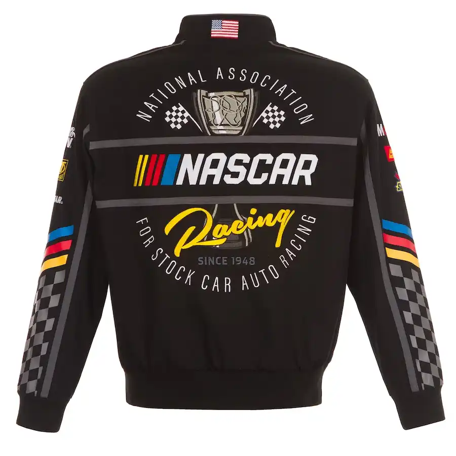 Nascar Black Twill Driver Uniform Jacket