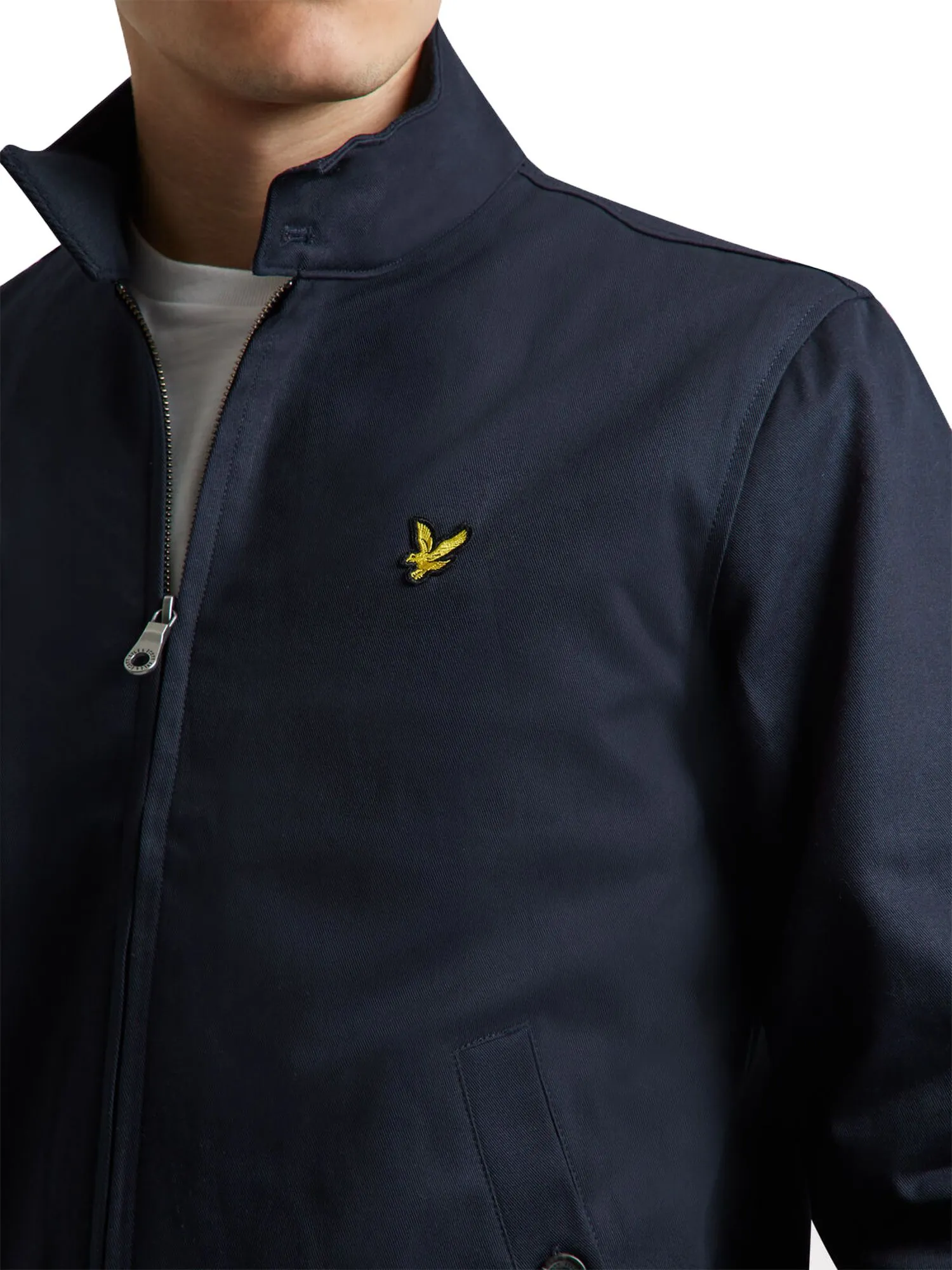 Navy Casual Harrington Jacket by Lyle & Scott