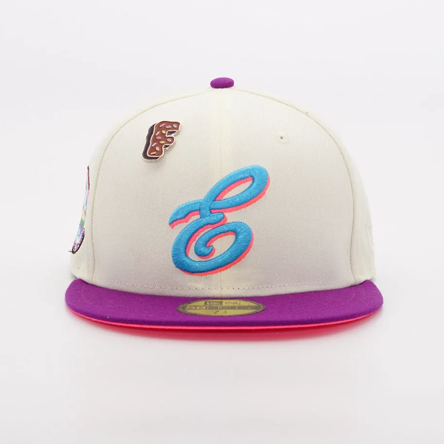 Eugene Emeralds 59FIFTY MILB 2 Tone Cap with NWL Side Patch, Exclusive to Franchise Stores.