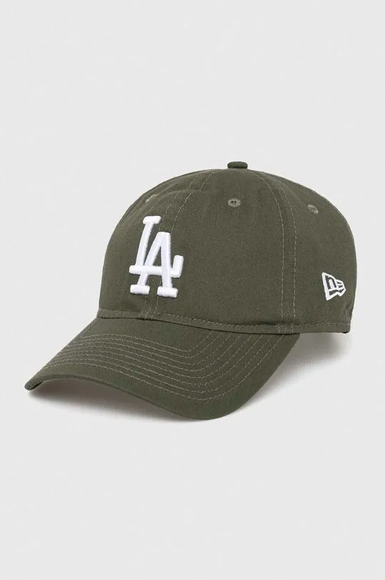 New Era green cotton baseball cap LOS ANGELES DODGERS