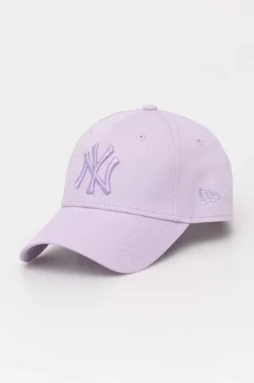 New Era Violet Cotton Baseball Cap New York Yankees