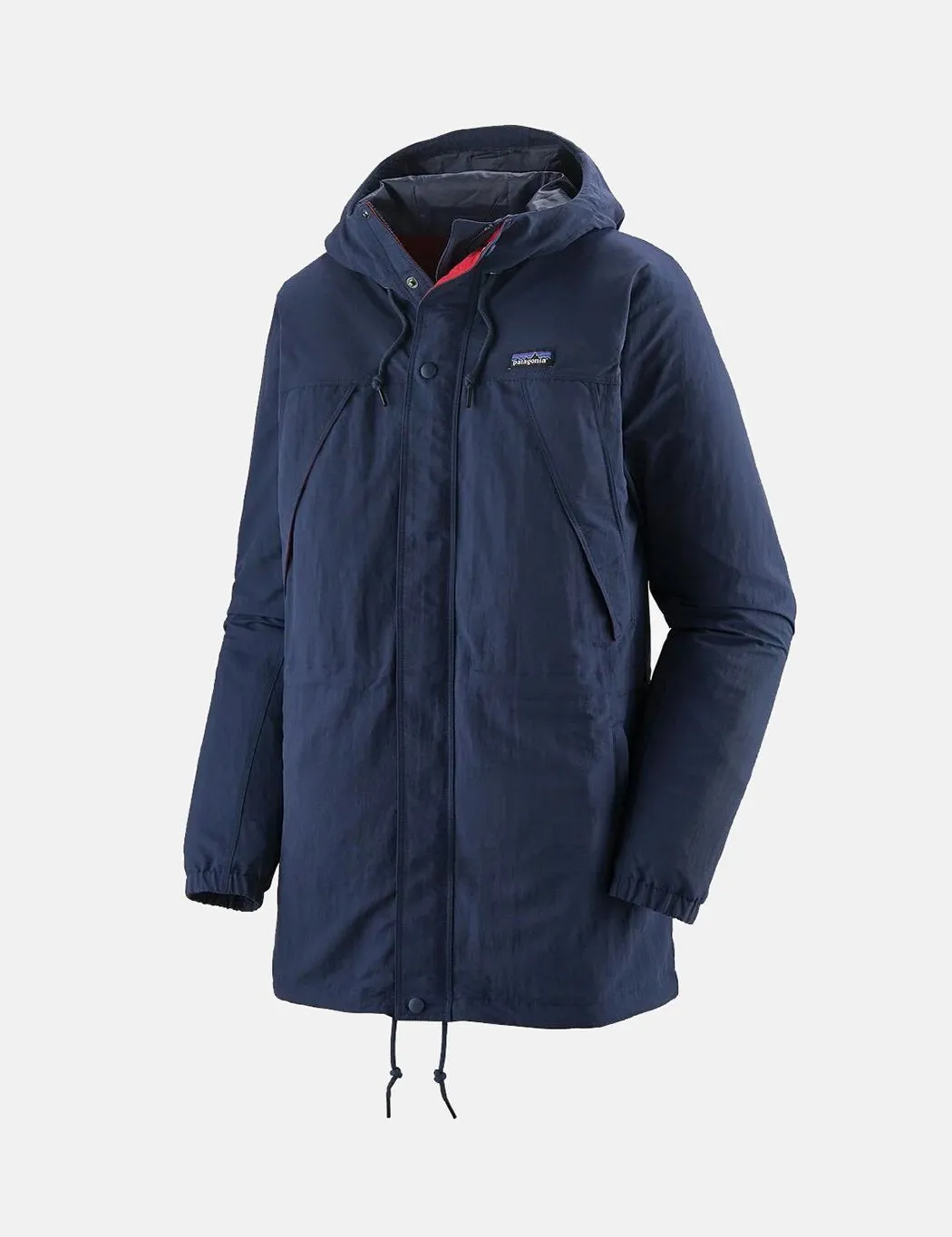 New Navy Blue Parka Jacket made from Recycled Nylon by Patagonia