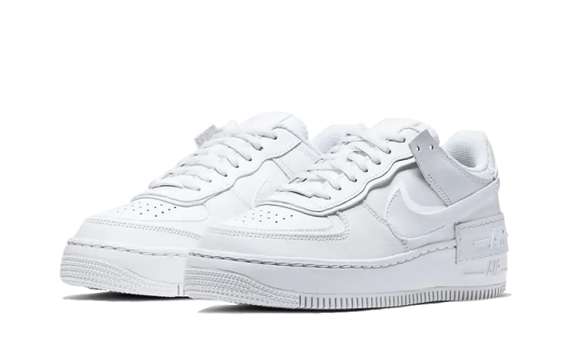 Nike Air Force 1 Shadow All White.