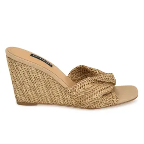 Nikhil Twist Sandals Wedge