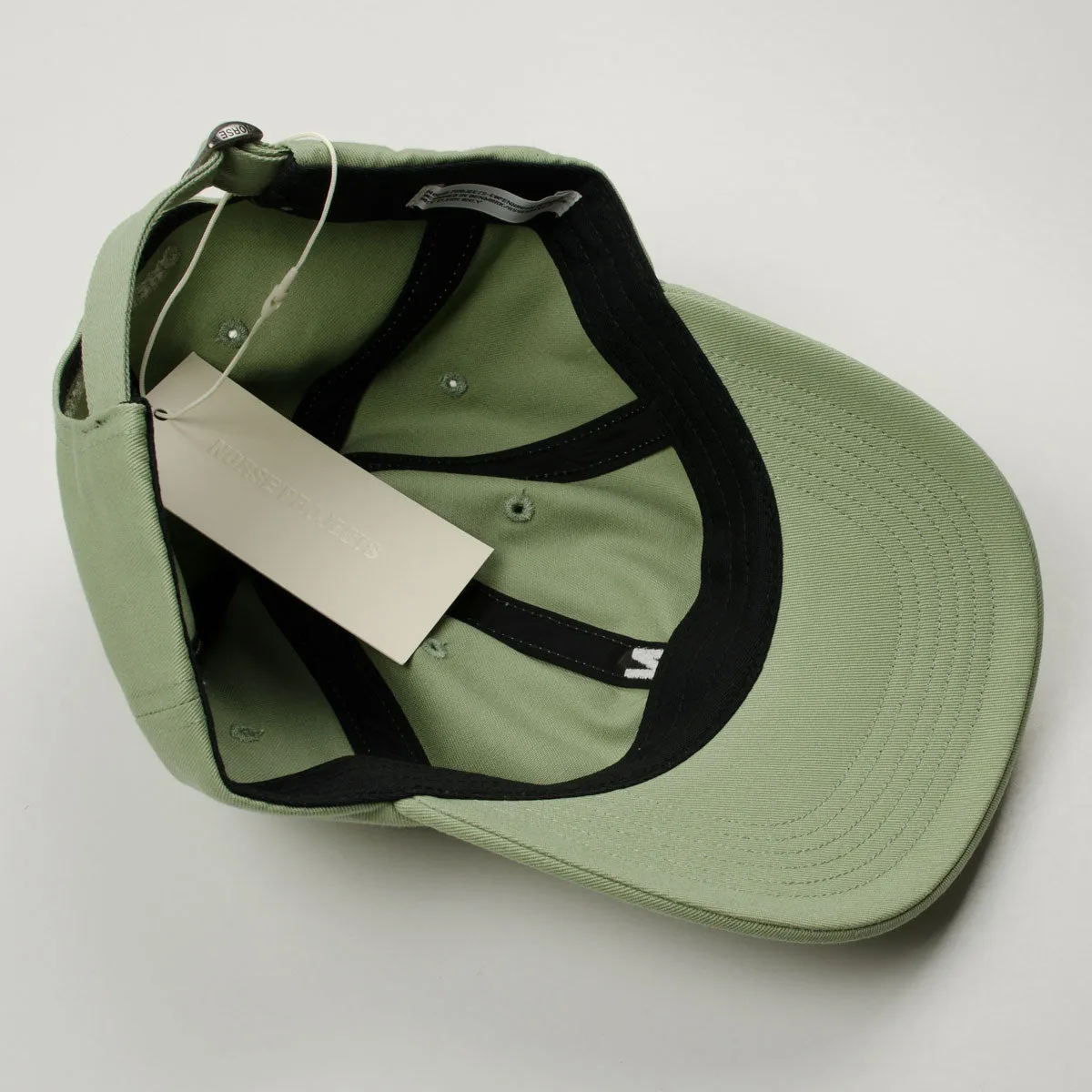 Norse Projects Sunwashed Green Twill Sports Cap