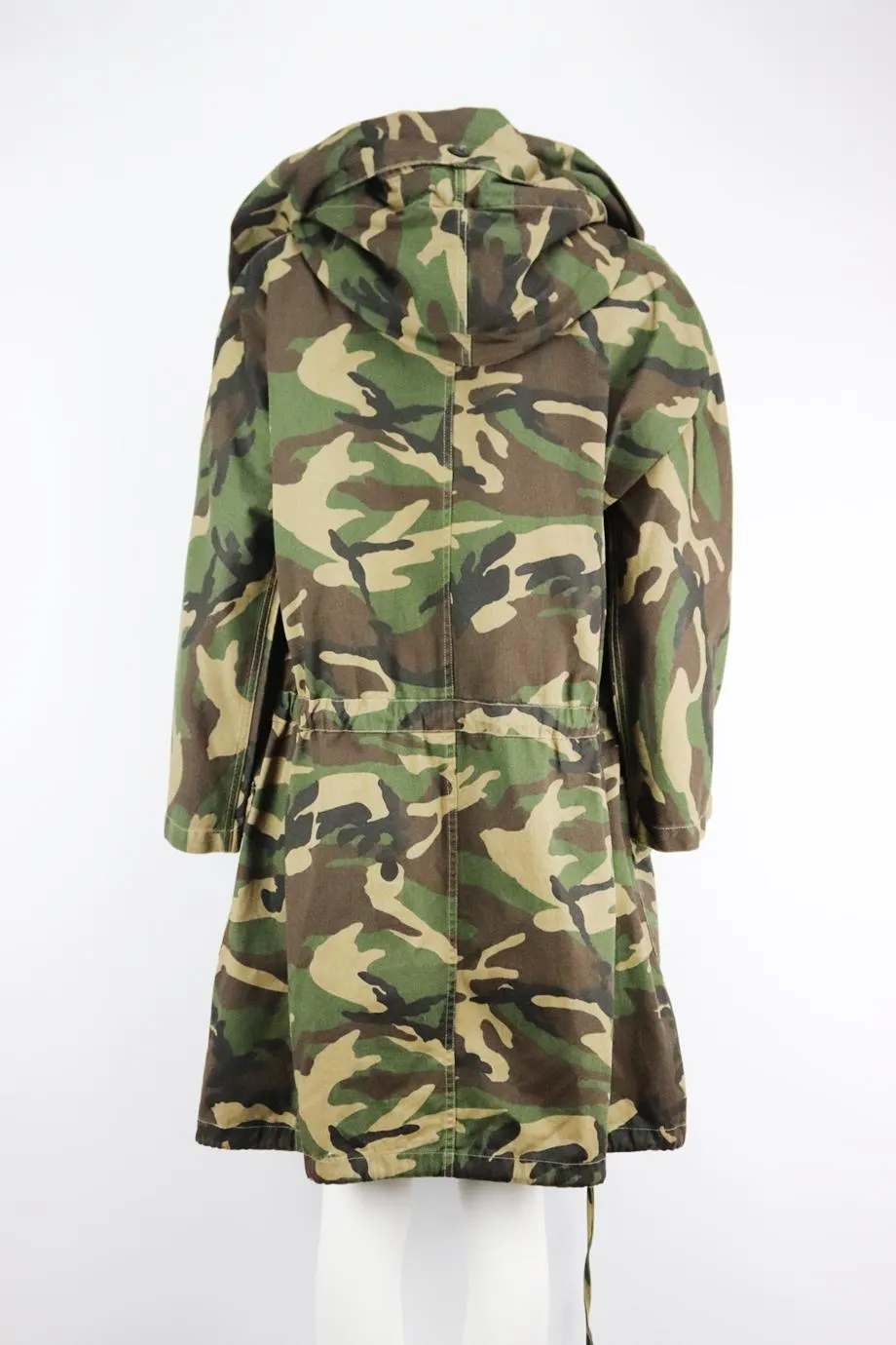 NSF camouflage print cotton coat size medium.