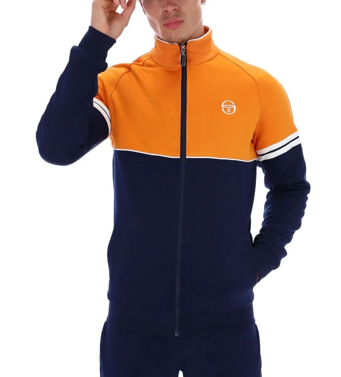 Orion Track Jacket Marmalade Maritime