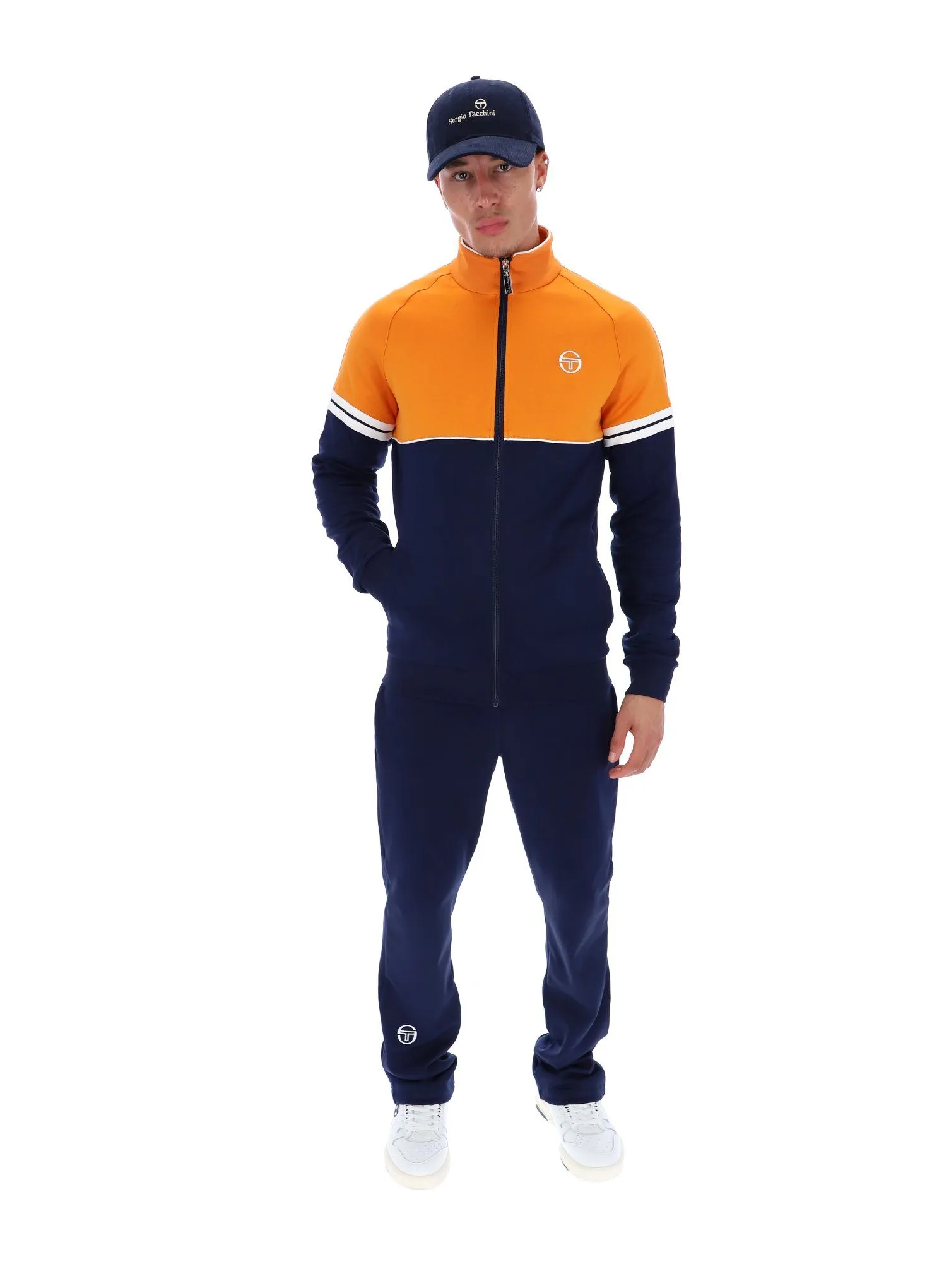 Orion Track Jacket Marmalade Maritime