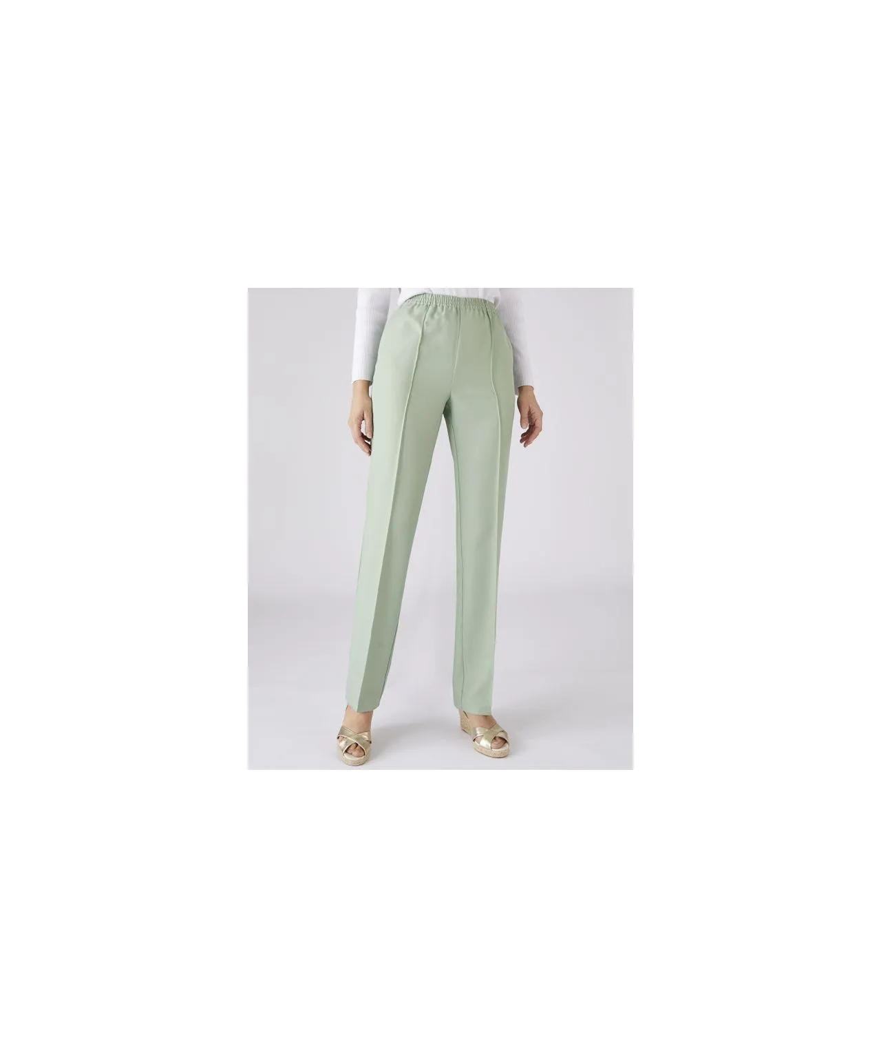 2-Pack Ladies Pull-On Trousers