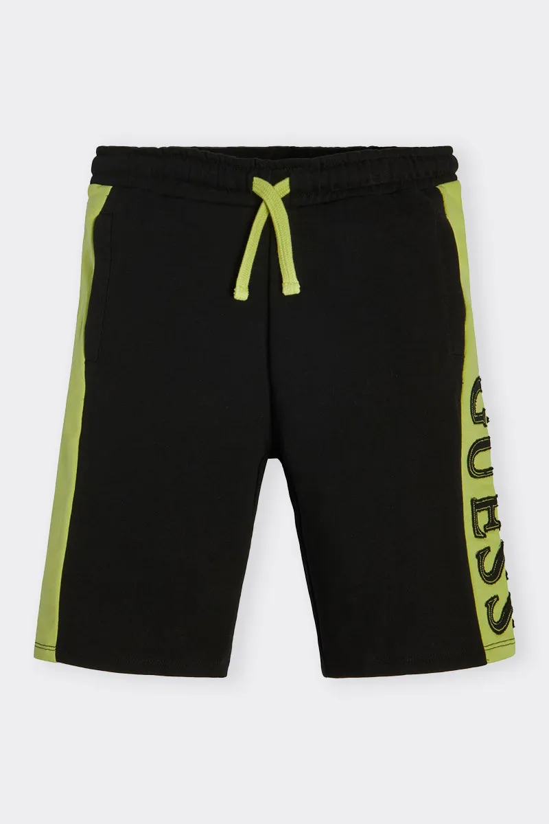 PANTALONCINI NERI SPORTIVI JUNIOR