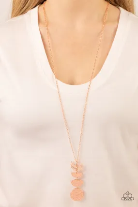 Phase Out - Copper ~ Paparazzi Necklace