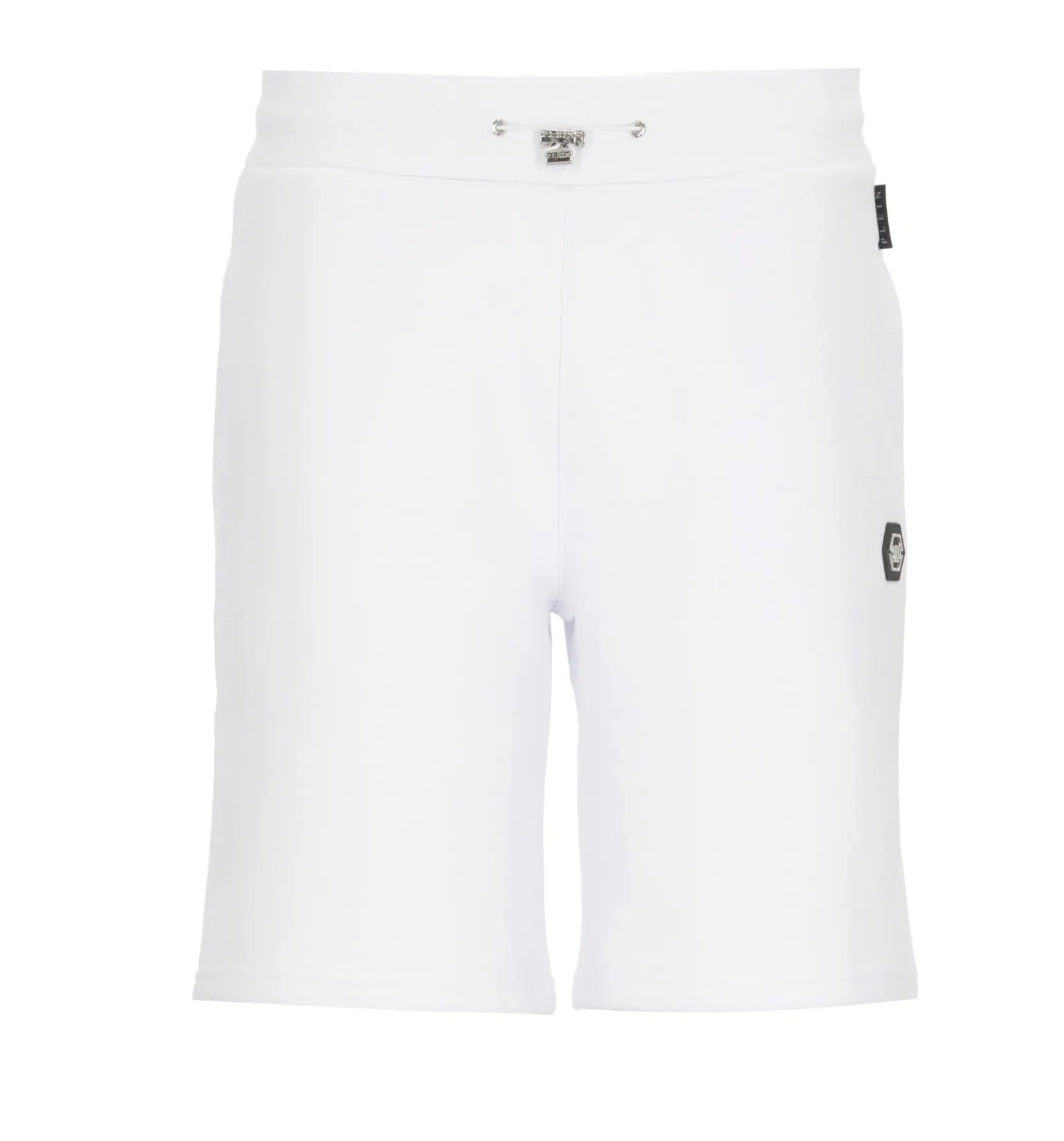 Philipp Plein Jogging Shorts With Iconic Logo Patch