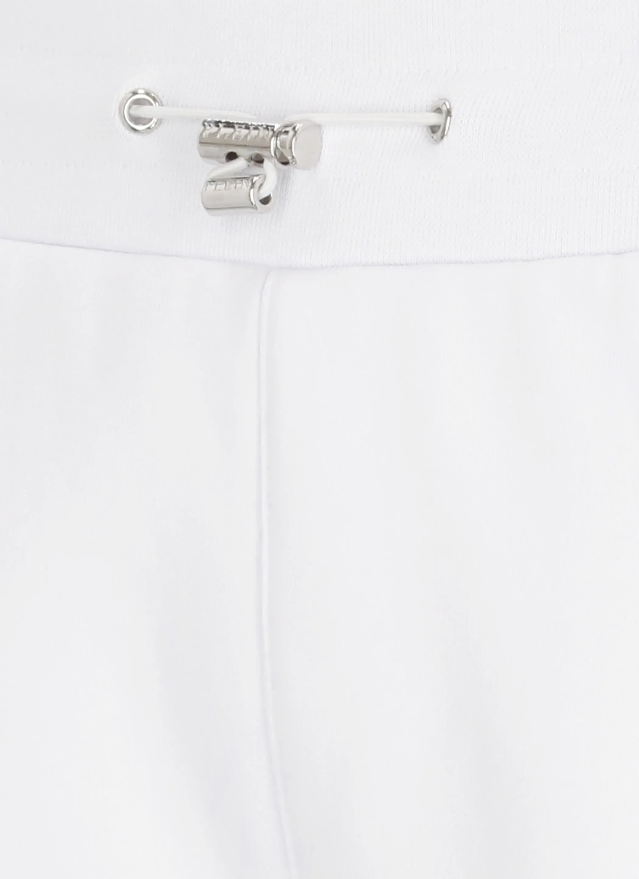 Philipp Plein Jogging Shorts With Iconic Logo Patch