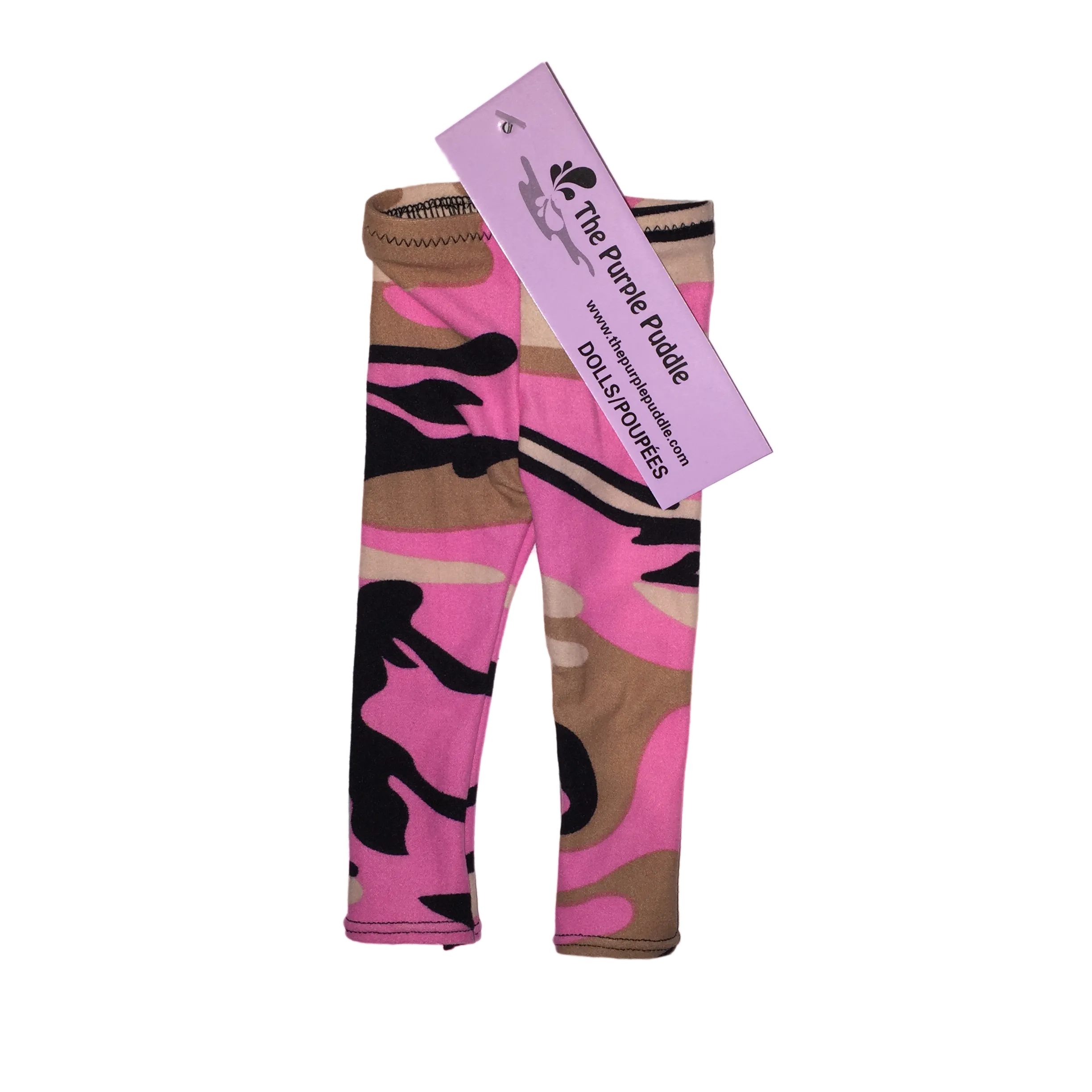 Doll Leggings in Pink Camo