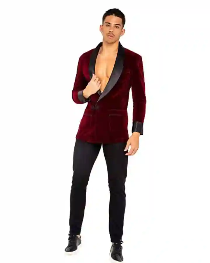 Playboy Smoking Jacket - William Jacket: A Stylish Statement Piece