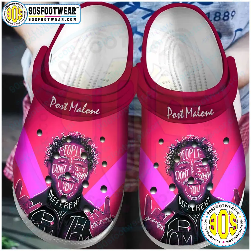 Post Malone Clog Shoes Unique Design