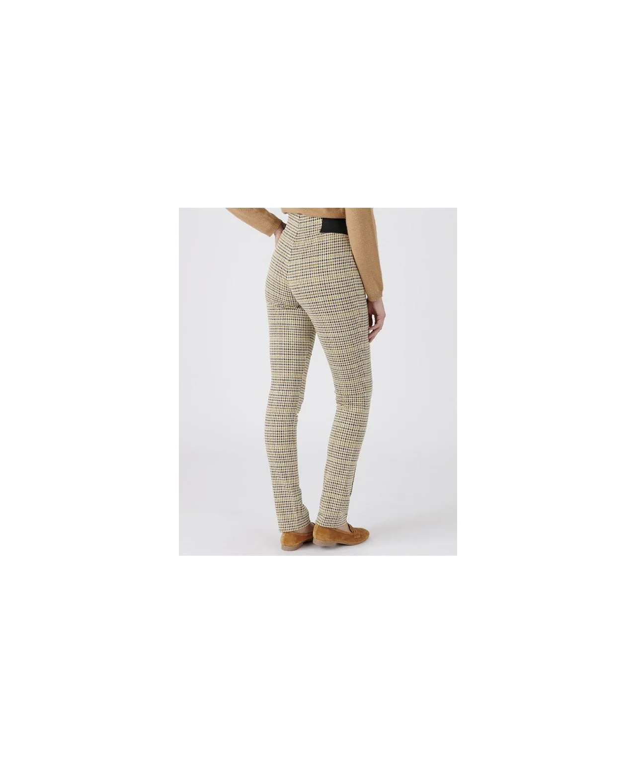 Knitted Trousers with Pull-on Design