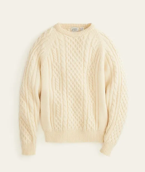 Retro Fisherman Knit