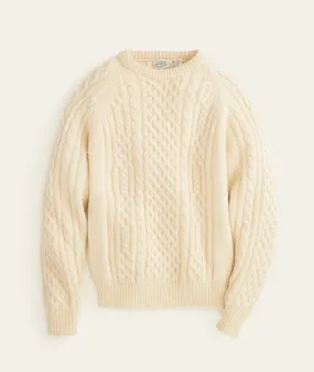 Retro Fisherman Knit