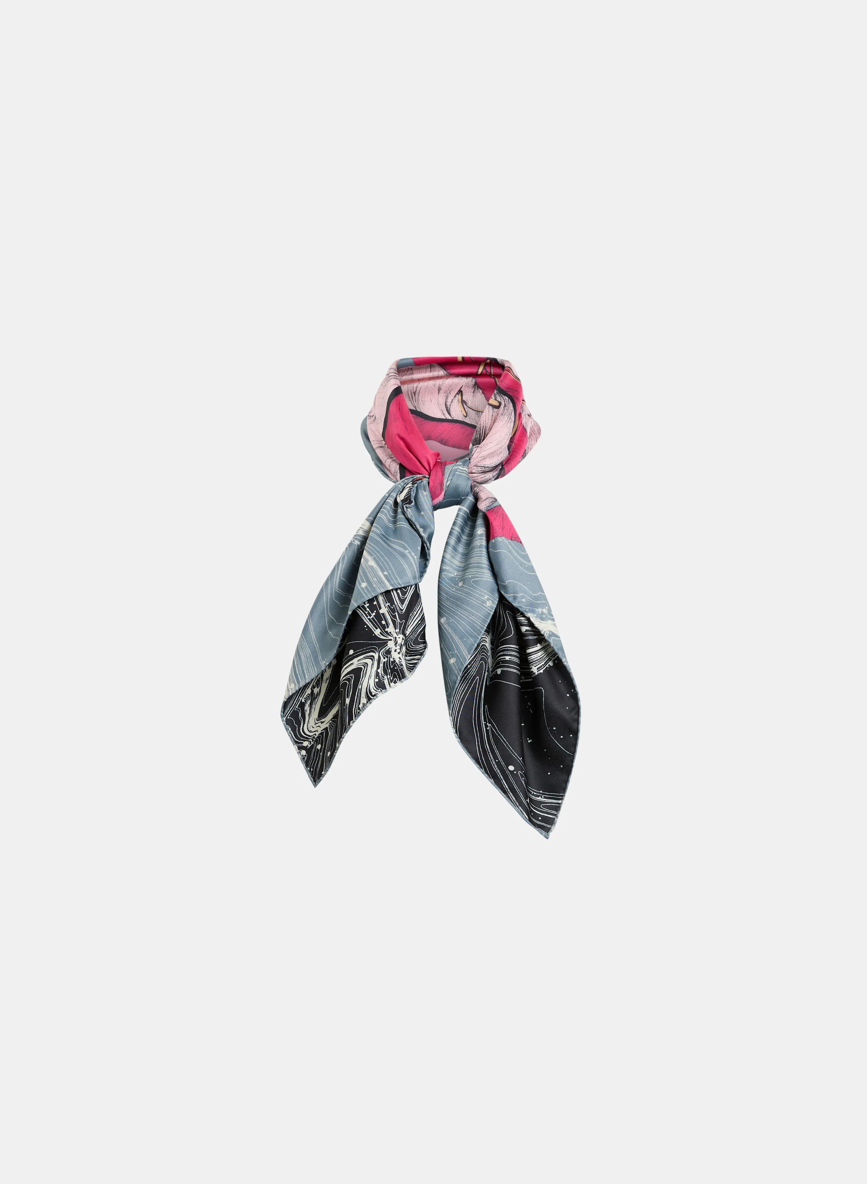 Reversible Silk Scarf