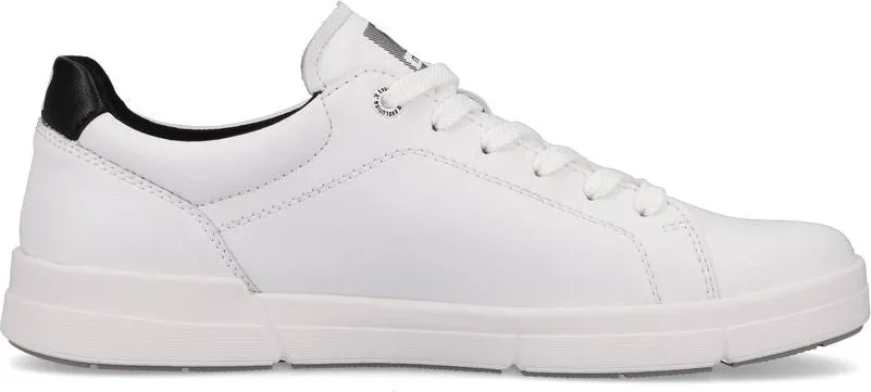 Rieker White Lace Up Trainers