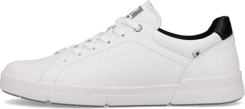 Rieker White Lace Up Trainers