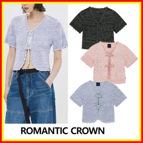 Chic Street Style Short Sleeves Cardigans | Romantic Crown