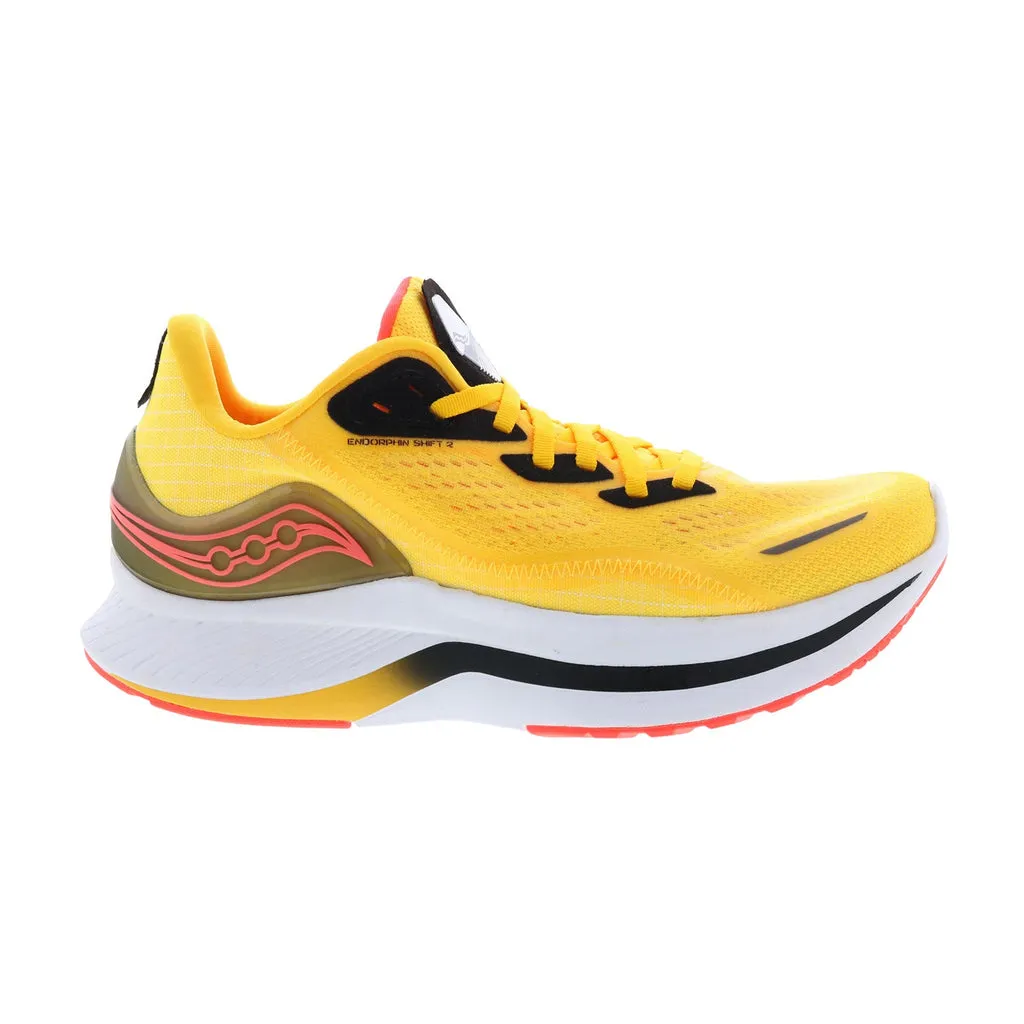 Saucony Endorphin Shift 2 S10689-16 Women's Yellow Canvas Athletic Running Shoes