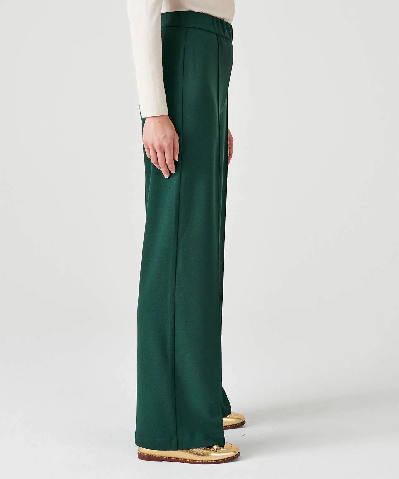 Secret Wide-Leg Comfort Fit Trousers