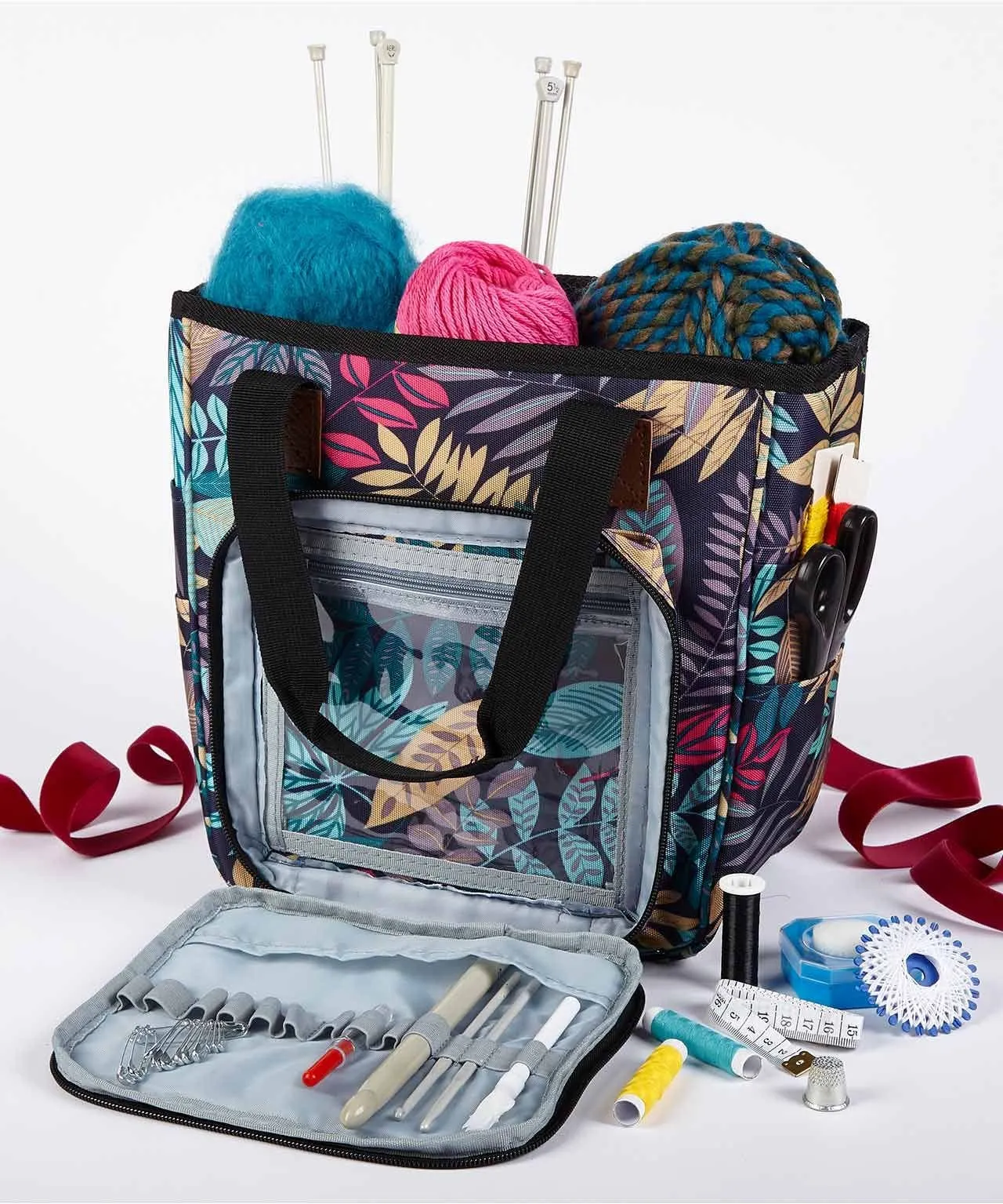 Knitting Bag for Craft Projects