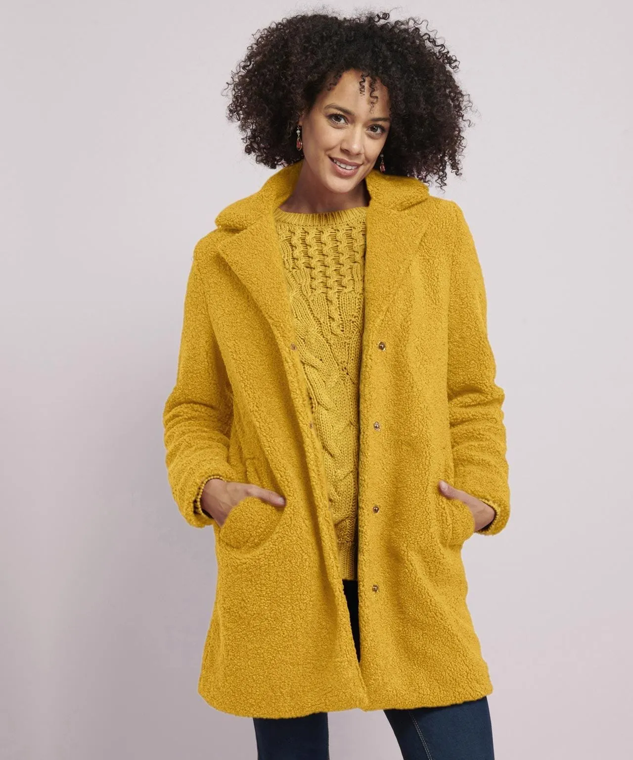 Sherpa Fleece Teddy Coat