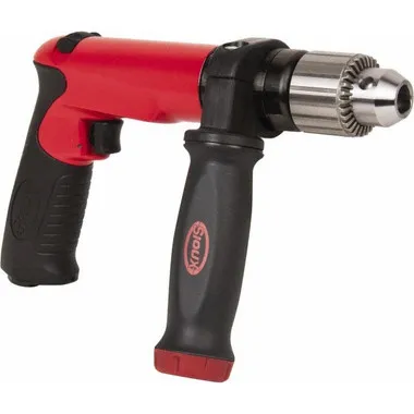 Sioux Tools SDR10P7R4 Reversible Pneumatic Drill | 1 HP | 700 RPM | 1/2" Keyed Chuck