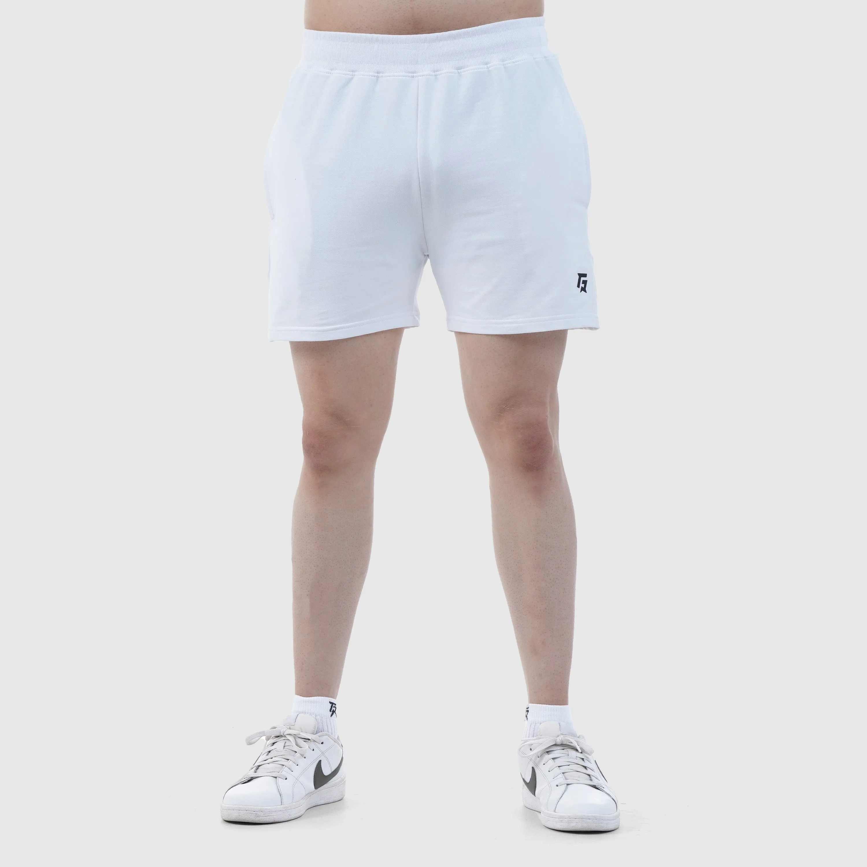 SpeedFlex White Shorts