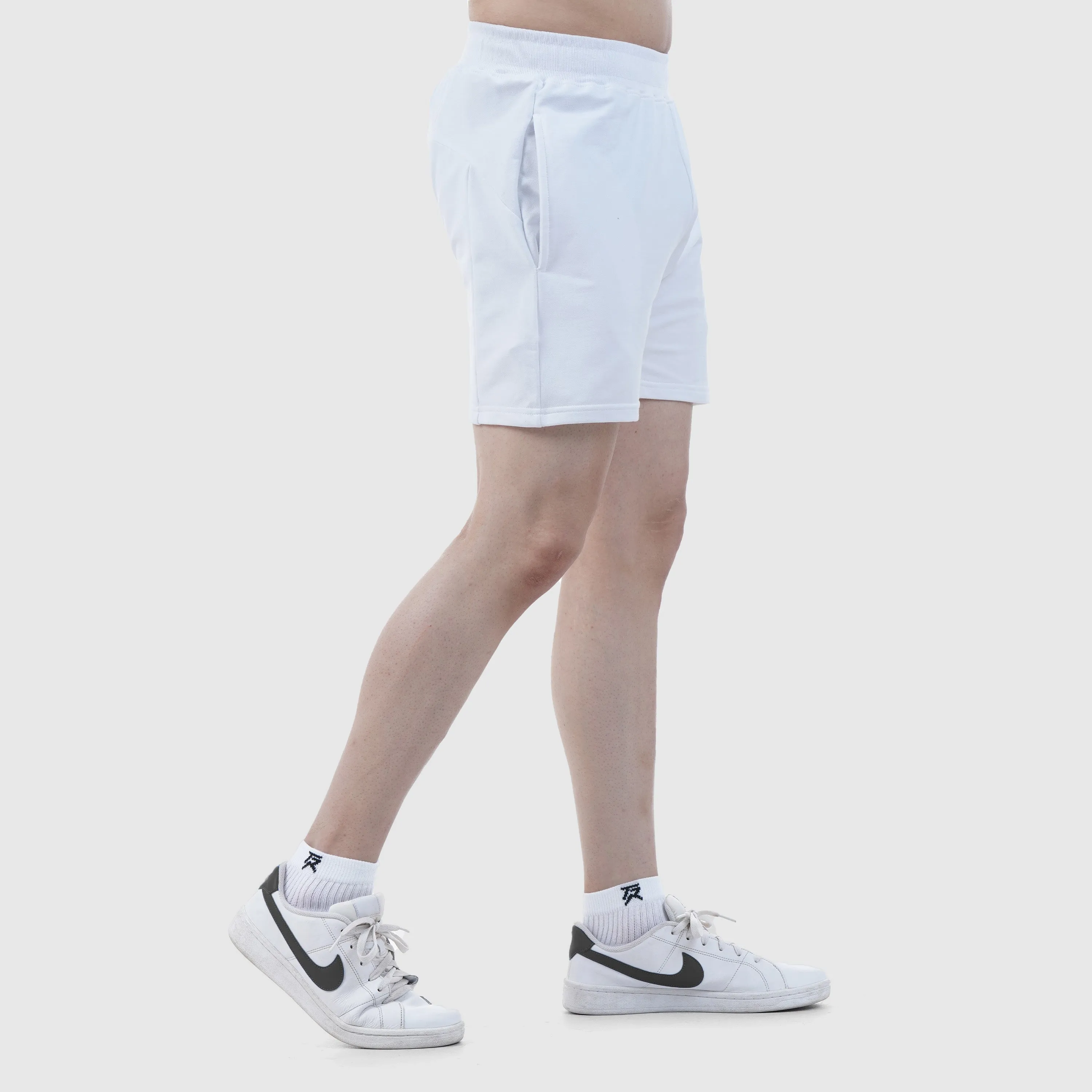 SpeedFlex White Shorts