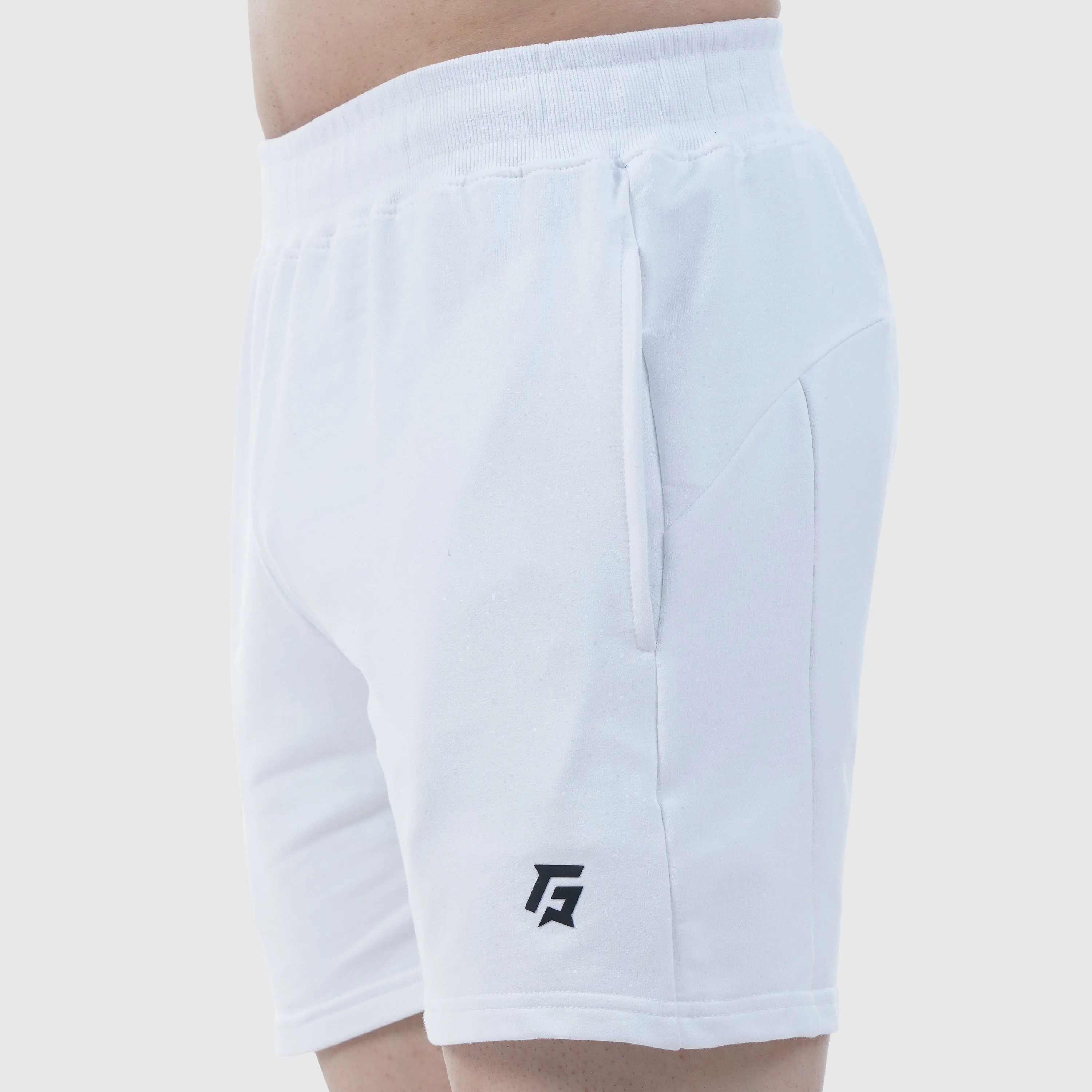 SpeedFlex White Shorts