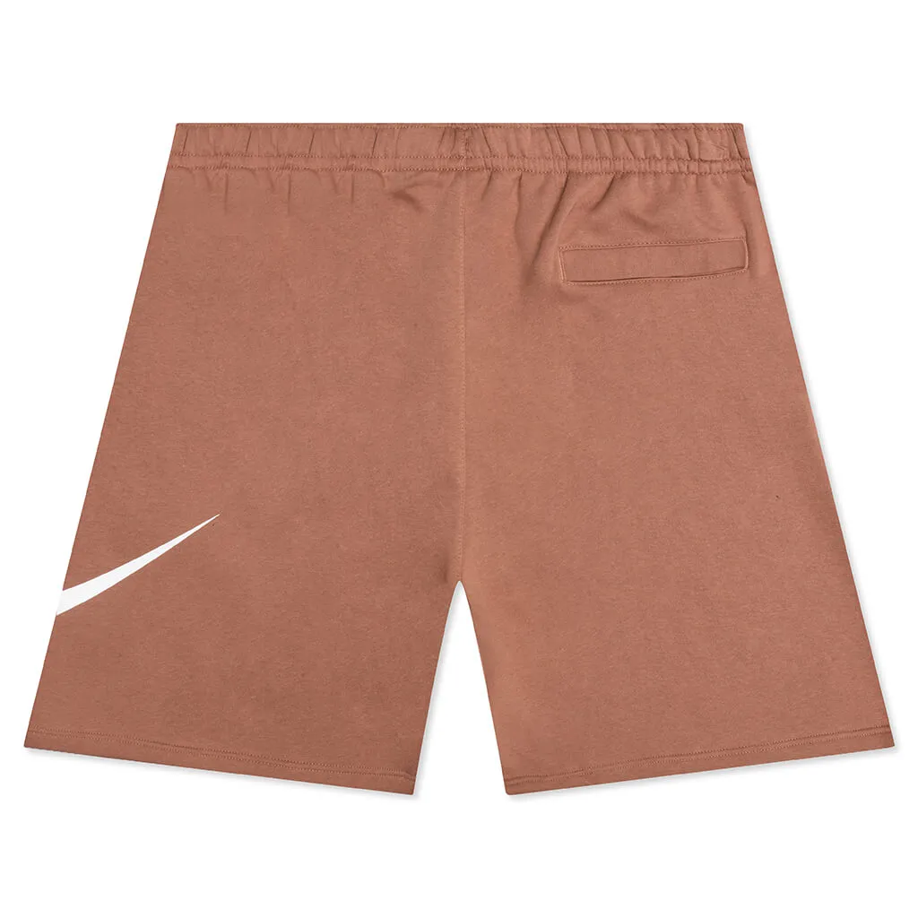 Sportswear Club Graphic Shorts Mineral Clay