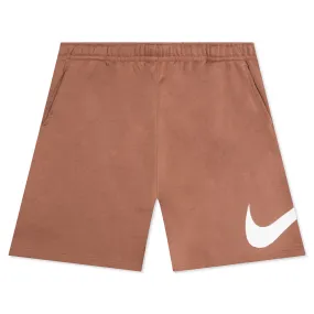 Sportswear Club Graphic Shorts Mineral Clay