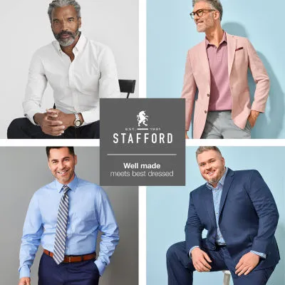 Stafford Men's Classic Fit Blazer - Shop Now