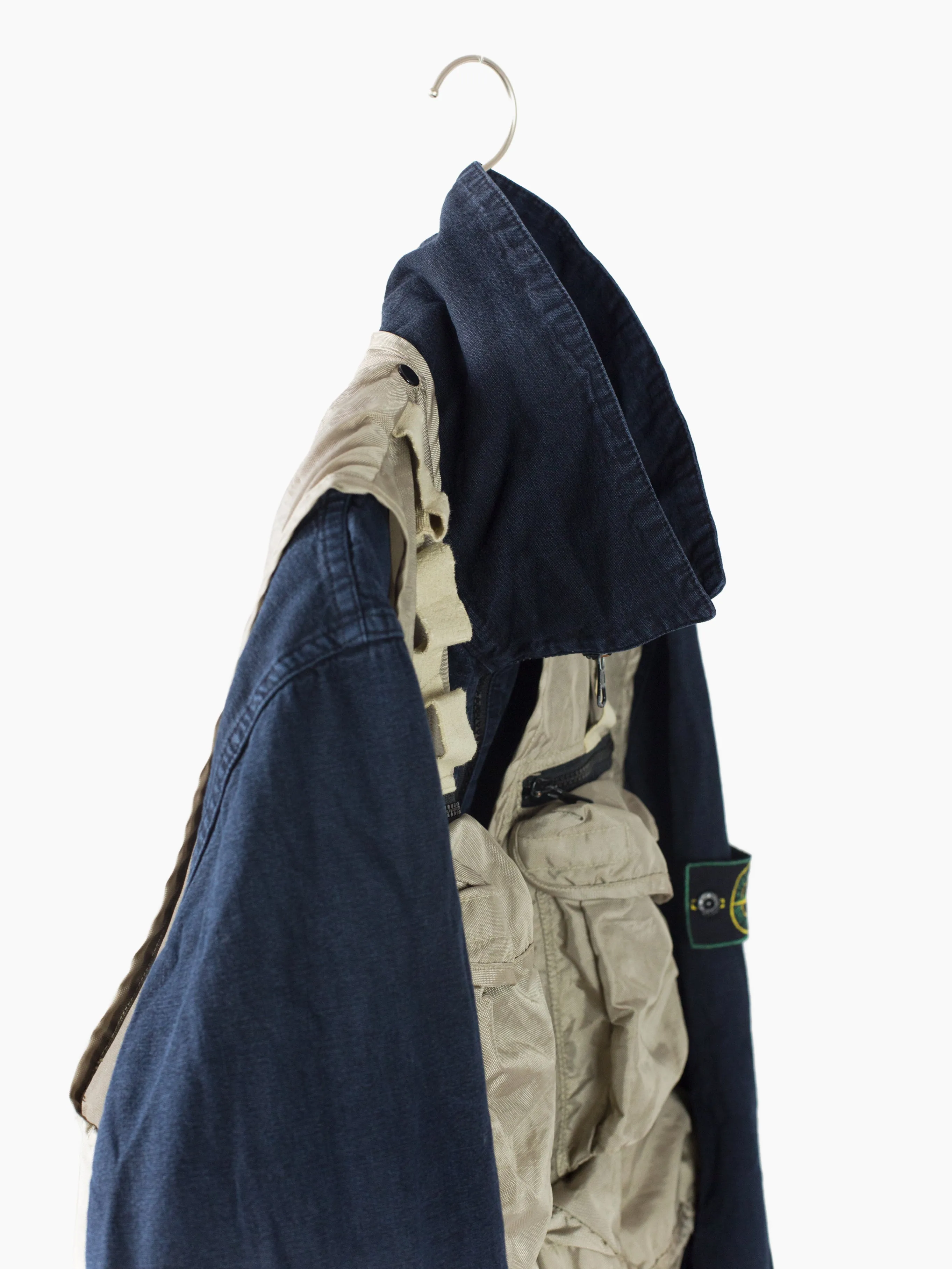 Stone Island AW95 Formula Steel Modular Combo Vest Jacket - rephrased to: Stone Island AW95 Steel Modular Vest Jacket