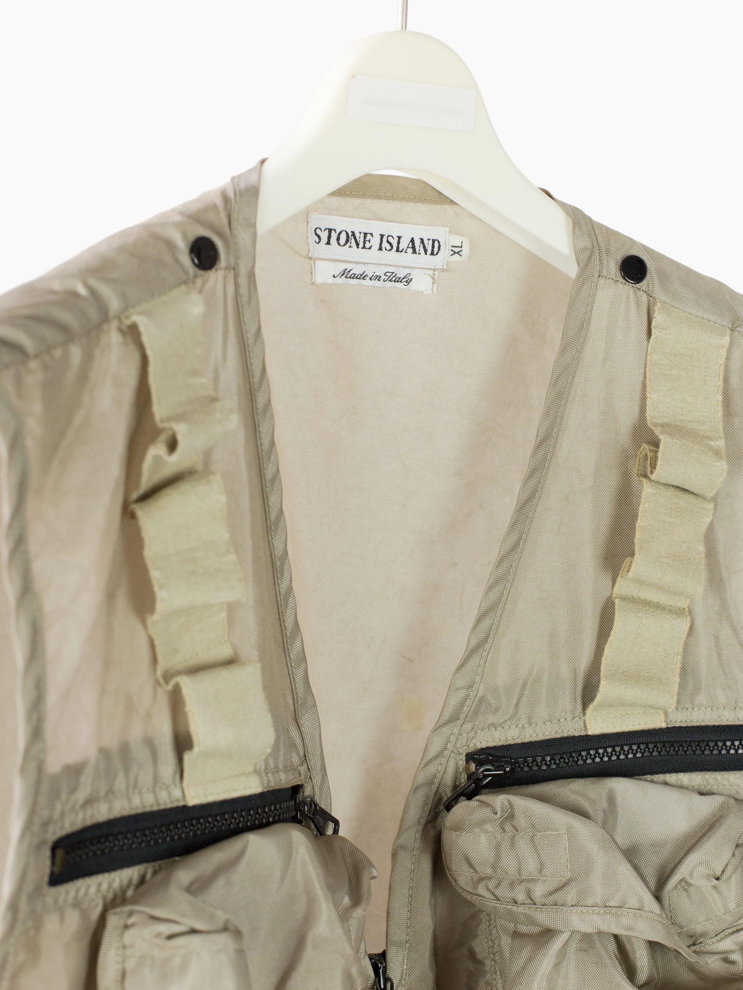 Stone Island AW95 Formula Steel Modular Combo Vest Jacket - rephrased to: Stone Island AW95 Steel Modular Vest Jacket