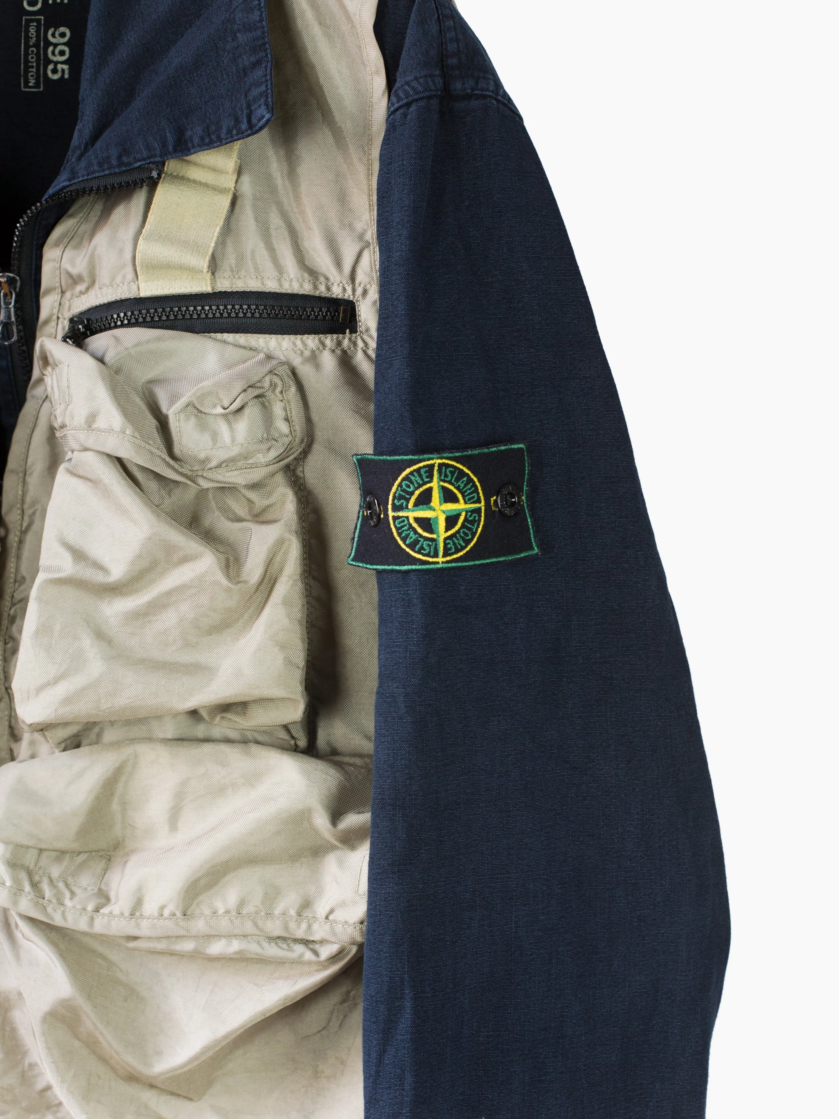 Stone Island AW95 Formula Steel Modular Combo Vest Jacket - rephrased to: Stone Island AW95 Steel Modular Vest Jacket