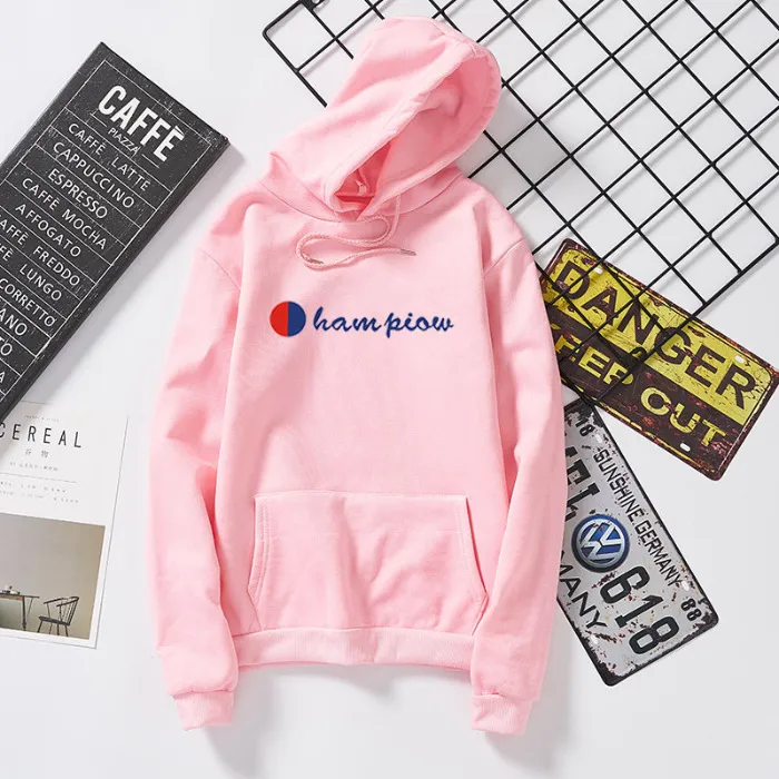 Streetwear Sweatshirt with Russian Lettering for Women