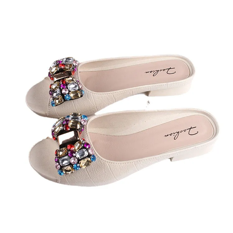 Stylish Diamond Slippers for Women