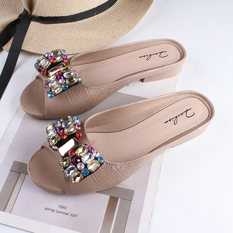 Stylish Diamond Slippers for Women