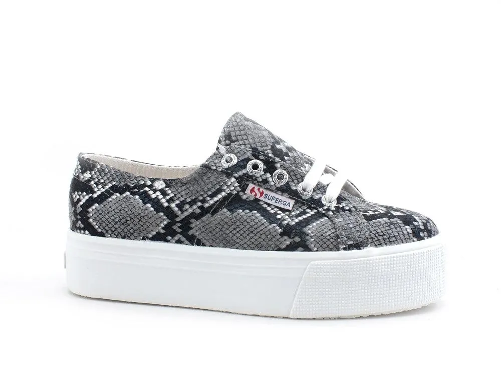 Superga 2790 Synsnaket LW Sneaker - Superga 2790 Snake Print Platform Sneaker